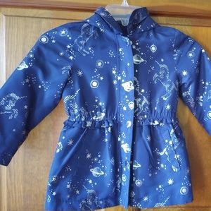 London Fog Girl Mid-weight fleece hoodie